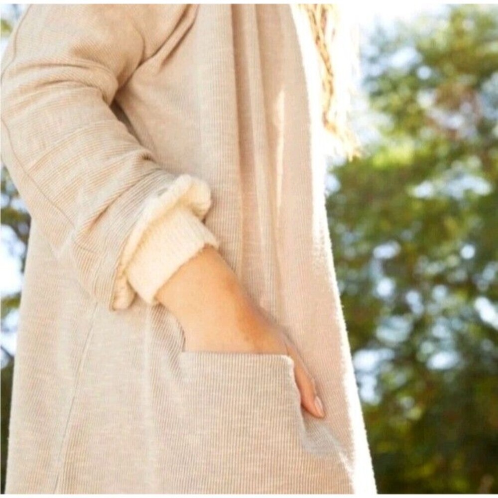 Nwt Anthropologie Donni Cardigan Sweater Womens Gray One Size Casual Ladies - Picture 3 of 10